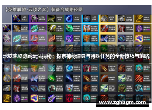 地铁跑酷隐藏玩法揭秘：探索神秘道具与特殊任务的全新技巧与策略