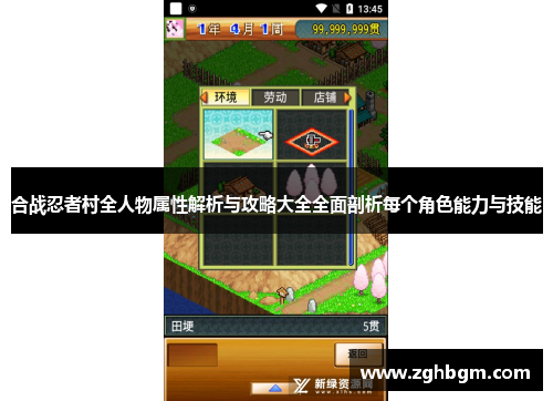 合战忍者村全人物属性解析与攻略大全全面剖析每个角色能力与技能